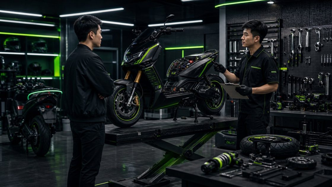 Tìm garage độ xe điện uy tín: đừng chỉ nhìn ảnh trước và sau