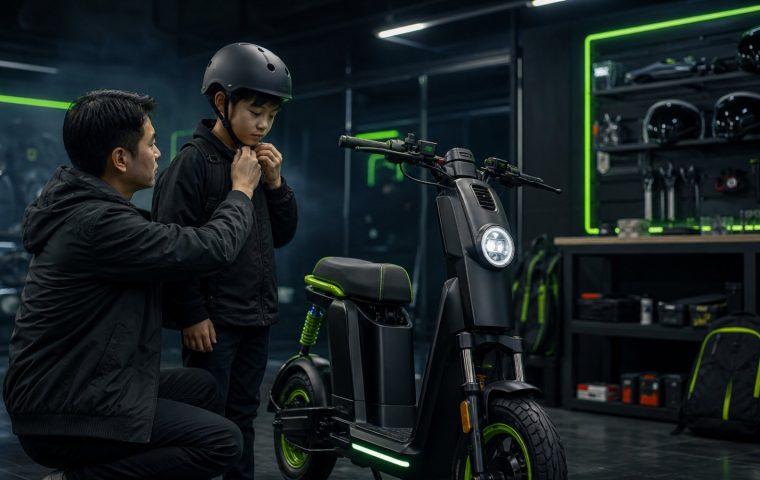 Xe điện mini cho học sinh cấp 2: nhỏ gọn nhưng phải đặt an toàn lên trước